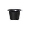 Ferm Living Pots Et Plantes | Cache-Pot Spun Low Metal Noir / O 37 X H 24 Cm - Ferm Living