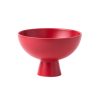 raawii Saladiers, Coupes Et Bols | Coupe Strom Medium Ceramique Rouge / O 19 Cm - Fait Main - Raawii