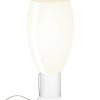 Foscarini Lampes De Table | Lampe De Table Buds 1 Verre Blanc / O 26 X H 56 Cm - Foscarini