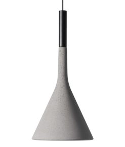 Foscarini Suspensions | Suspension D'Exterieur Aplomb Outdoor Pierre / Ciment Gris - O 17 Cm X H 36 Cm - Foscarini