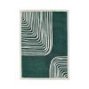 Maison Sarah Lavoine Deco Textile | Tapis Labyrinthe Tissu Vert / 170 X 240 Cm - Tufte Main - Maison Sarah Lavoine