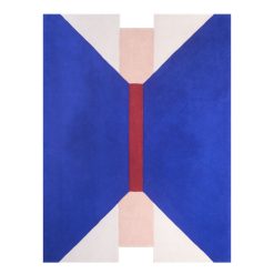 PINTON Deco Textile | Tapis Suprematisme Bleu Multicolore / 180 X 250 Cm - Tufte Main - Pinton