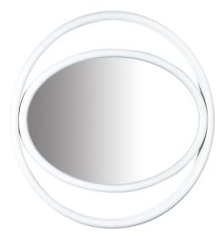 Wiener GTV Design Miroirs | Miroir Mural Eyeshine Bois Blanc / O 64 Cm - Anki Gneib, 2015 - Wiener Gtv Design