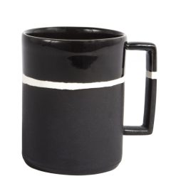 Maison Sarah Lavoine Tasses Et Mugs | Mug Sicilia Ceramique Noir - Maison Sarah Lavoine