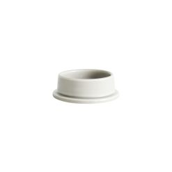 Hay Bougeoirs, Photophores | Bougeoir Column Small Ceramique Gris / Pour Bougie Bloc - O 10 Cm - Hay