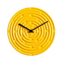 raawii Horloges | Horloge Murale Minos Ceramique Jaune / O 42 Cm - Raawii