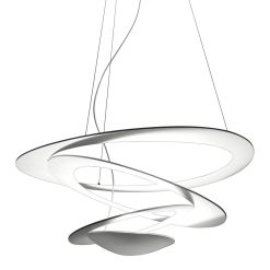 Artemide Suspensions | Suspension Pirce Mini Metal Blanc / O 69 Cm - Artemide