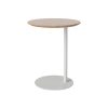 Bolia Dessous De Plat | Table D'Appoint Pillar Bois / O 45 X H 54,7 Cm - Chene & Acier - Bolia