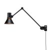 Anglepoise Appliques | Applique Avec Prise Type 80 W3 Metal / Long Bras Articule - Branchement Secteur - Anglepoise