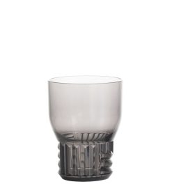 Kartell Verres | Verre Trama Small Plastique Gris / H 11 Cm - Kartell