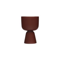 Iittala Pots Et Plantes | Pot De Fleurs Nappula Ceramique Marron / O 15,5 X H 23 Cm - Iittala