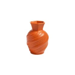 & klevering Vases | Vase Tudor Ceramique Orange / O 9 X H 12 Cm - & Klevering