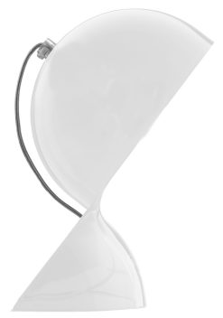 Artemide Lampes De Table | Lampe De Table Dalu Plastique Blanc / Vico Magistretti, 1969 - Artemide