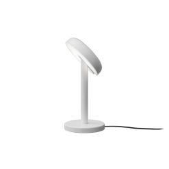 Martinelli Luce Lampes De Table | Lampe De Table Cabriolette Led Metal Blanc / Orientable - Martinelli Luce