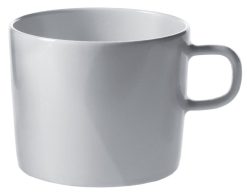 Alessi Tasses Et Mugs | Tasse A The Platebowlcup Ceramique Blanc - Alessi