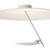 Catellani & Smith Plafonniers | Plafonnier Lederam C150 Metal Blanc / Led - O 50 Cm - Catellani & Smith