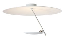 Catellani & Smith Plafonniers | Plafonnier Lederam C150 Metal Blanc / Led - O 50 Cm - Catellani & Smith