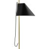 Louis Poulsen Lampes De Table | Lampe De Table Yuh Led Metal Pierre Noir / Base Marbre - Orientable - Louis Poulsen