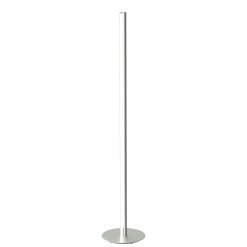 Flos Lampadaires | Lampadaire Coordinates F Gris Argent Metal Led / H 200 Cm - Flos