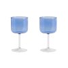 Hay Verres | Verre A Vin Tint Verre Bleu / Set De 2 - Hay