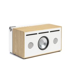 La Bou00eete Concept High Tech | Enceinte Bluetooth Pr 01 Metal Tissu Bois / Avec Technologie Active Pression Reflex - La Boite Concept