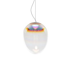 Artemide Suspensions | Suspension Stellar Nebula Verre / Led - O 30 Cm / Verre Irise - Artemide