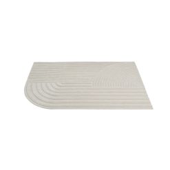 Muuto Deco Textile | Tapis Relevo Tissu Blanc / 170 X 240 Cm - Tufte Main - Muuto