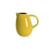 Jars CÉramistes Carafes Et Decanteurs | Pichet Tourron Ceramique Jaune / 1 L - Gres Fait Main - Jars Ceramistes