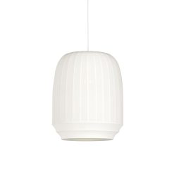 Northern Suspensions | Suspension Tradition Tissu Blanc / Tall - O 40 X H 49 Cm - Northern