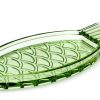 Serax Plateaux Et Plats De Service | Plat Fish & Fish Verre Vert Poisson / Small - 23 X 10 Cm - Serax