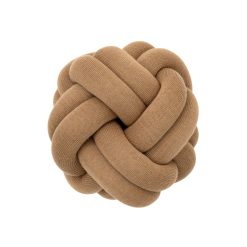 Design House Stockholm Deco Textile | Coussin Knot Tissu Beige / Fait Main - 30 X 30 Cm / 2016 - Design House Stockholm