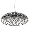 Flos Suspensions | Suspension Skynest Led Tissu Gris / O 90,4 Cm - Tissu Polyester Recycle - Flos