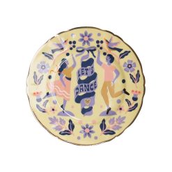 Bitossi Home Assiettes | Assiette A Mignardises Let'S Dance Ceramique Multicolore / O 16,5 Cm - Bitossi Home