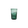 Bloomingville Verres | Verre Taja Verre Vert / O 7 X H 11,5 Cm - Verre Recycle - Bloomingville