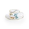 Seletti Tasses Et Mugs | Tasse A Cafe Toiletpaper - Snakes Verre Multicolore - Seletti