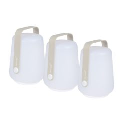 Fermob Luminaires D'Exterieur | Lampe Exterieur Sans Fil Rechargeable Balad Led Plastique / H 13,5 Cm - Set De 3 - Fermob