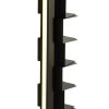 Opinion Ciatti Mobilier Et Objets Lumineux | Bibliotheque Lumineuse Ptolomeo Luce Metal Noir / Led - H 215 Cm - Opinion Ciatti