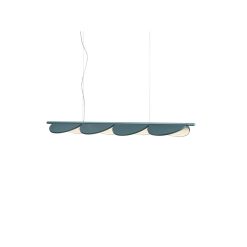 Flos Suspensions | Suspension Almendra Linear S4 Metal / Led - L 166,5 Cm / 4 Diffuseurs Orientables - Flos