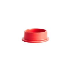 Hay Bougeoirs, Photophores | Bougeoir Column Small Ceramique Rouge / Pour Bougie Bloc - O 10 Cm - Hay