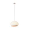 Vibia Suspensions | Suspension Knit Led Tissu Beige / O 65 Cm X H 39 Cm - Tricote - Vibia