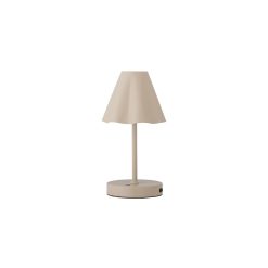 Bloomingville Lampes Sans Fil | Lampe Sans Fil Rechargeable Lianna Metal Beige / O 15 X H 28 Cm - Bloomingville