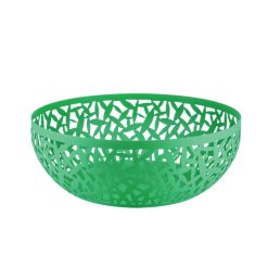 Alessi Corbeilles, Centres De Table | Corbeille Cactus! Metal Vert / O 29 Cm - Marta Sansoni, 2000 - Alessi