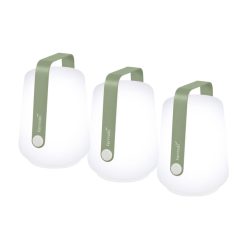 Fermob Luminaires D'Exterieur | Lampe Exterieur Sans Fil Rechargeable Balad Plastique / H 13,5 Cm - Set De 3 - Fermob