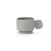 valerie objects Tasses Et Mugs | Tasse Inner Circle Ceramique Gris / 20 Cl - Gres - Valerie Objects