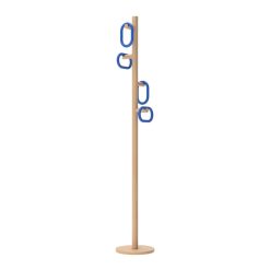 Hartu00f4 Portemanteaux Et Pateres | Portemanteau Sur Pied Fernand Bois Bleu / H 180 Cm - Harto