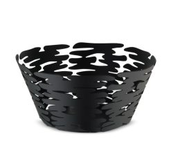 Alessi Corbeilles, Centres De Table | Corbeille Barket Metal Noir / O 21 Cm - Alessi