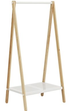 Normann Copenhagen Portemanteaux Et Pateres | Portant Toj Small Bois Blanc / L 74 X H 160 Cm - Normann Copenhagen