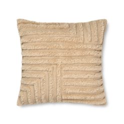 Ferm Living Coussins | Coussin Crease Wool Tissu / 50 X 50 Cm - Laine Tissee Et Tuftee Main - Ferm Living