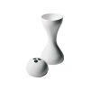 Cappellini Vases | Vase Newson Vase Ceramique Blanc / Marc Newson, 1993 - O 17 X H 40 Cm - Cappellini