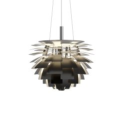 Louis Poulsen Suspensions | Suspension Ph Artichoke Metal / O 48 Cm - Ampoule E27 / Poul Henningsen, 1958 - Louis Poulsen